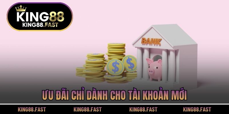 Ưu đãi chỉ dành cho tài khoản mới
